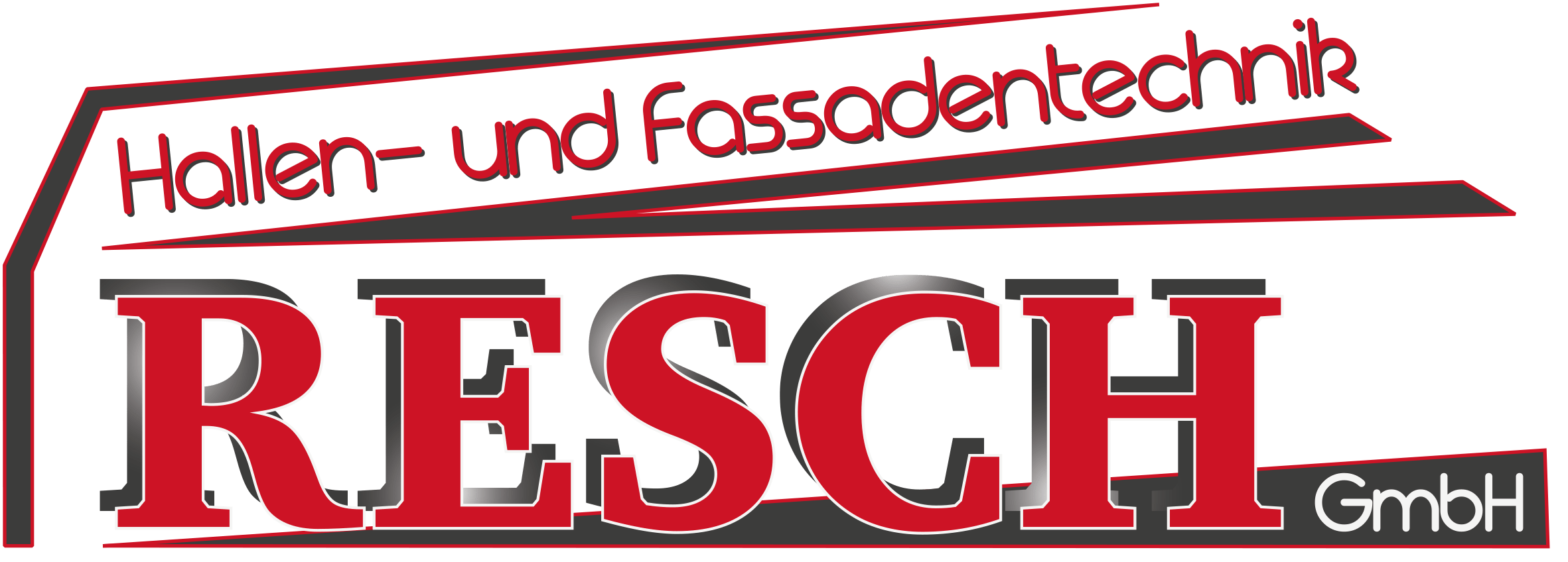 Färbiges Logo der Firma Resch Fassaden